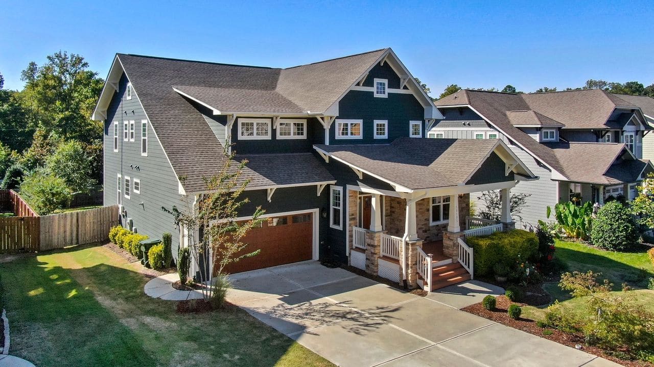 Craftsman-style home in North Carolina remodeled by M&E Restoration LLC